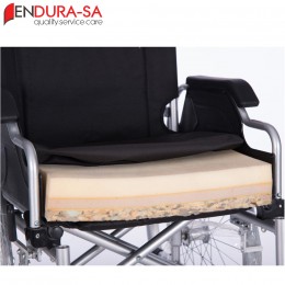 Endura Visco Foam Wheelchair Cushion & Cover 16"-41cm